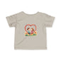 Infant Tee — Cute Heart Kids Valentine Design