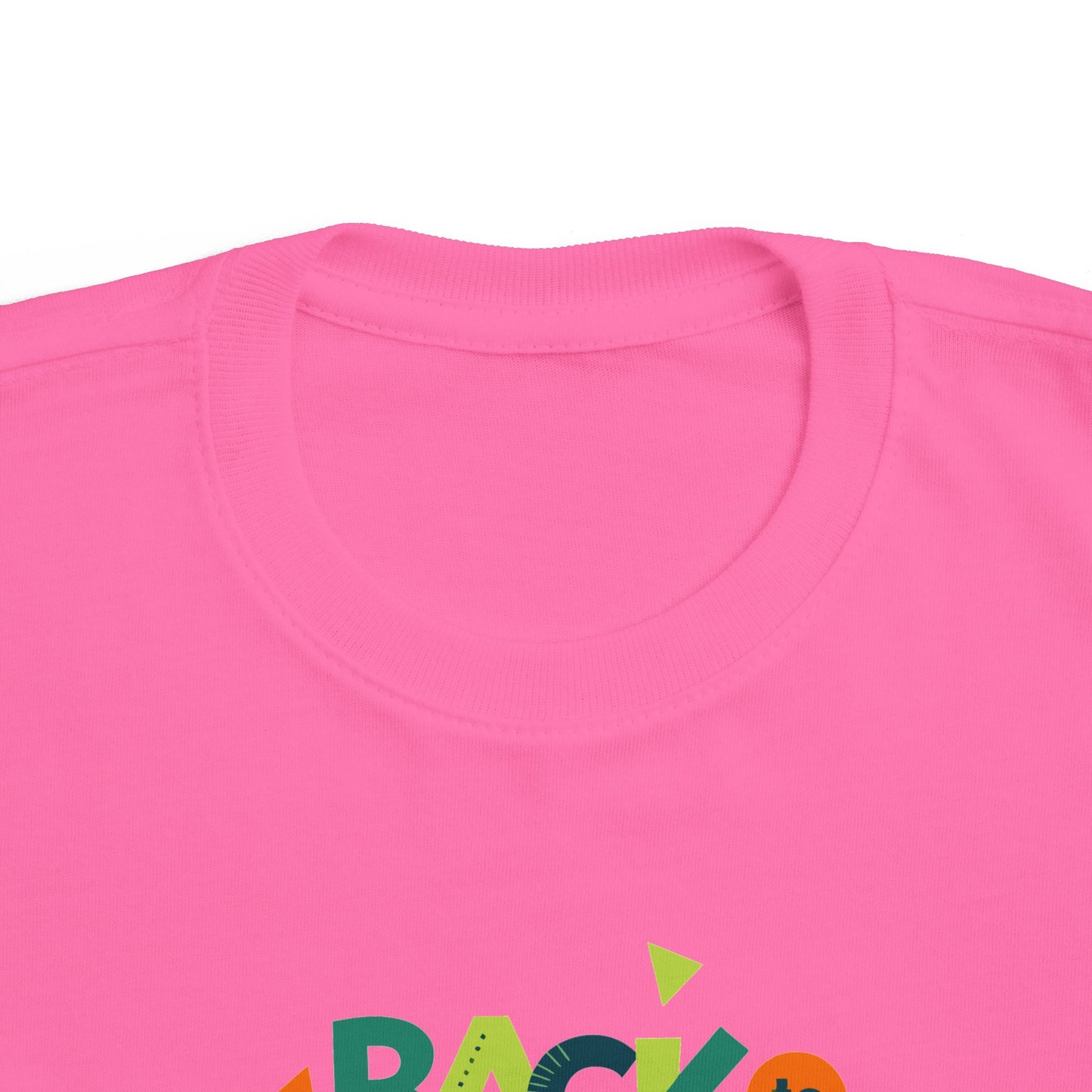 Colorful Toddler Tee - Perfect for Back to School