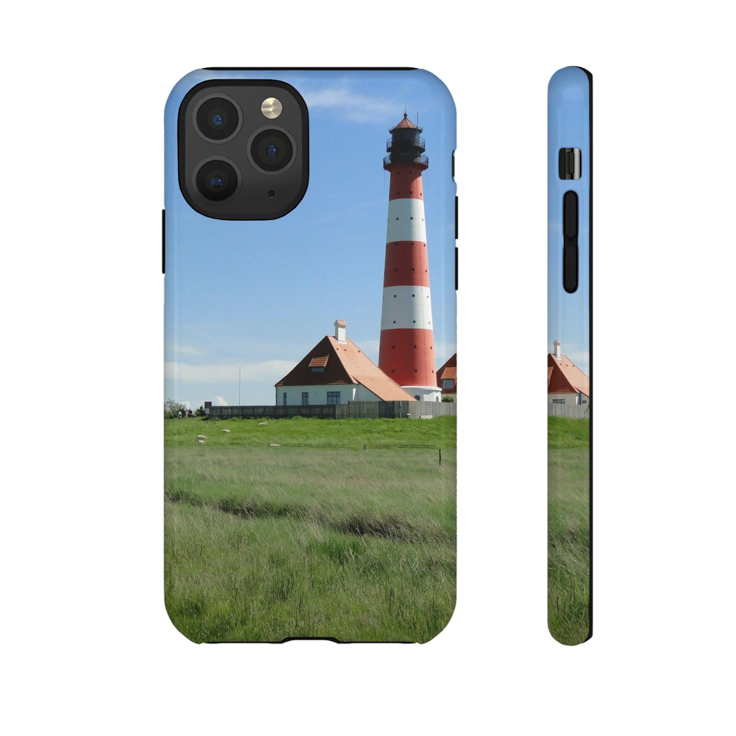 Lighthouse Phone Case - Coastal Vibes, Nautical Gift, Ocean Lover Accessory, Beach Aesthetic, Customizable Design