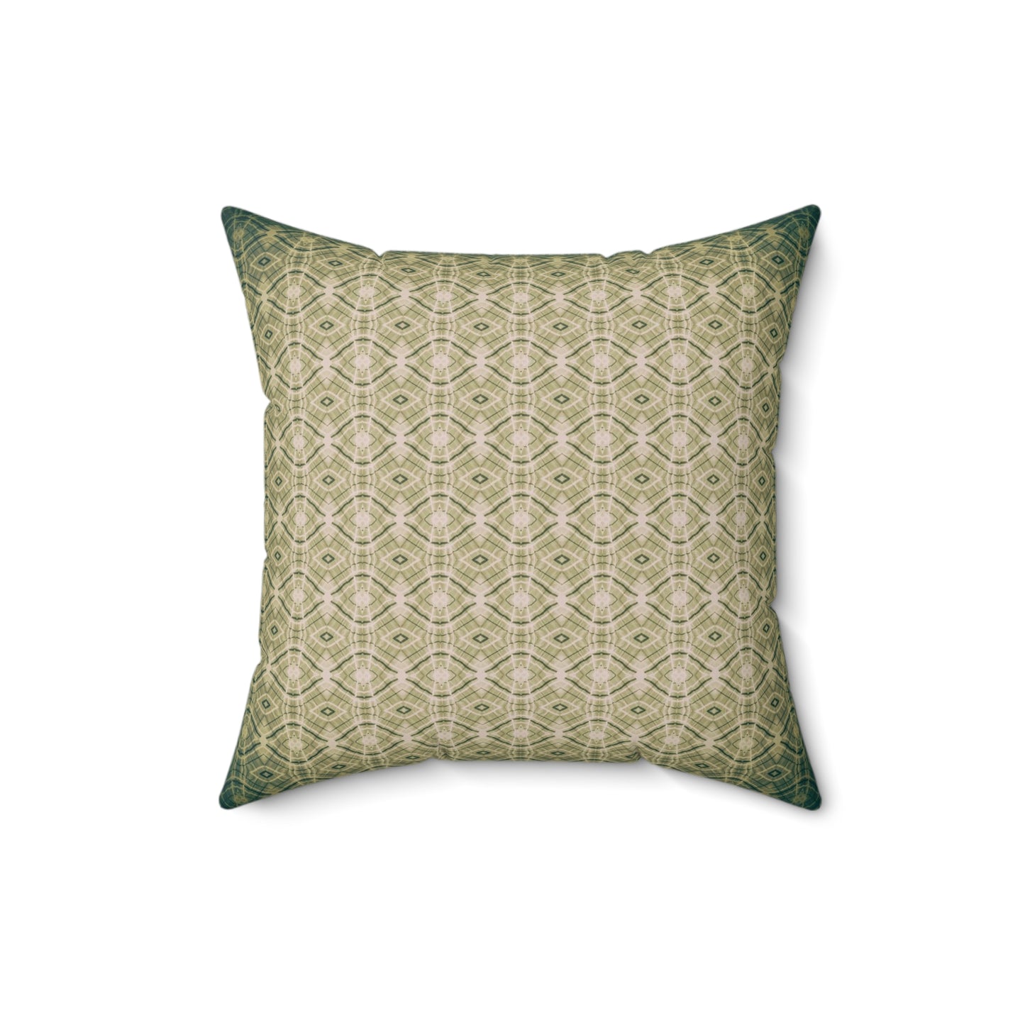Geometric Patterned Square Pillow, Cozy Home Decor, Accent Cushion for Living Room, Boho Chic Gift for All Occasions, Decorative Pillow