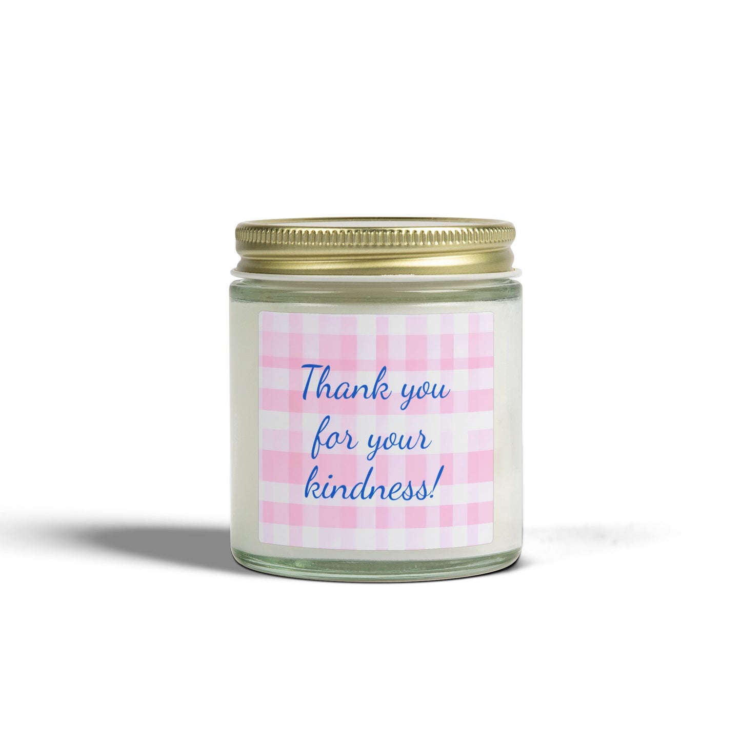 Thank You For Your Kindness Scented Candle (Coconut Apricot Wax)