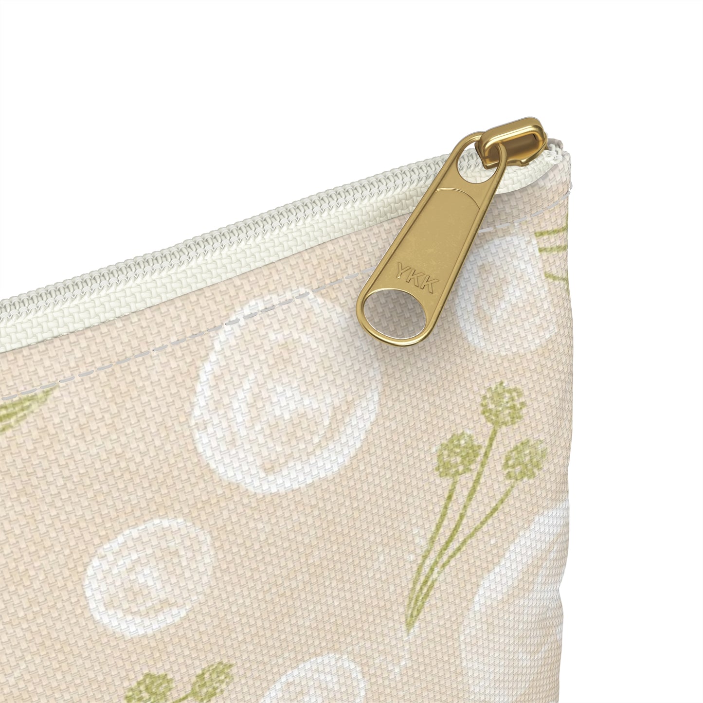 Floral Accessory Pouch - Cute Storage for Makeup, Travel, Organizing, Gifts, Eco-friendly