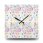 Colorful Abstract Acrylic Wall Clock