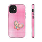 Cute Butterfly Phone Case, Tough Cases, Floral Phone Accessory, Gift for Her, Spring Fashion, Kids' Birthday Present, Pastel Aesthetic