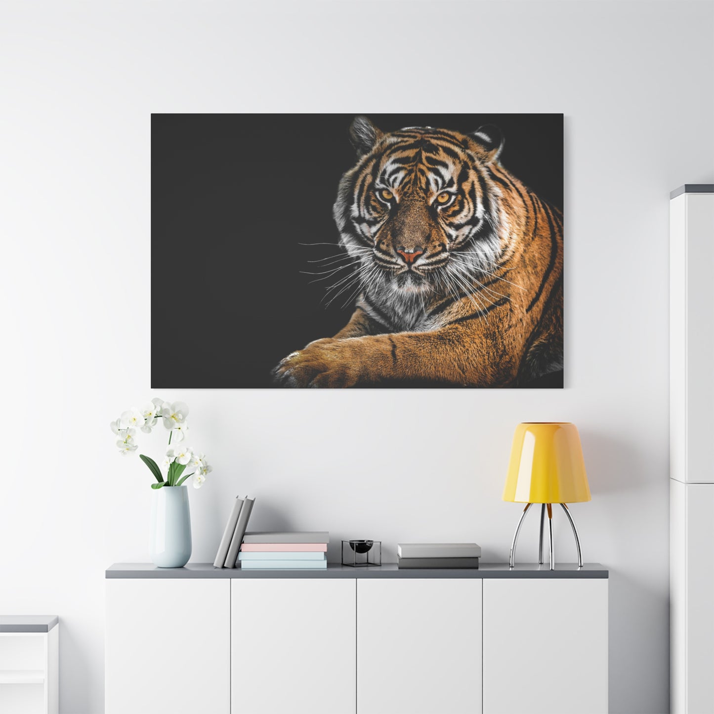 Majestic Tiger Canvas Art, Perfect for Animal Lovers