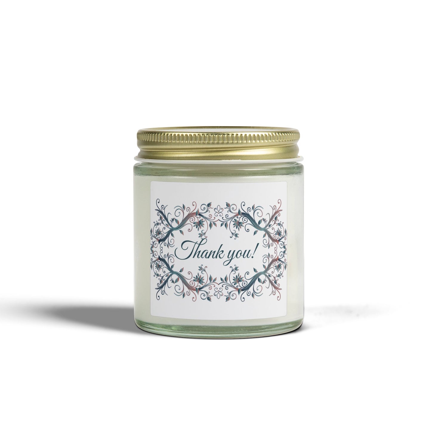 Thank You Scented Candle — Coconut Apricot Wax (4oz & 9oz)