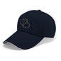 Baseball Cap for Men Women Curved Visor Sandwich -Gold Hearts