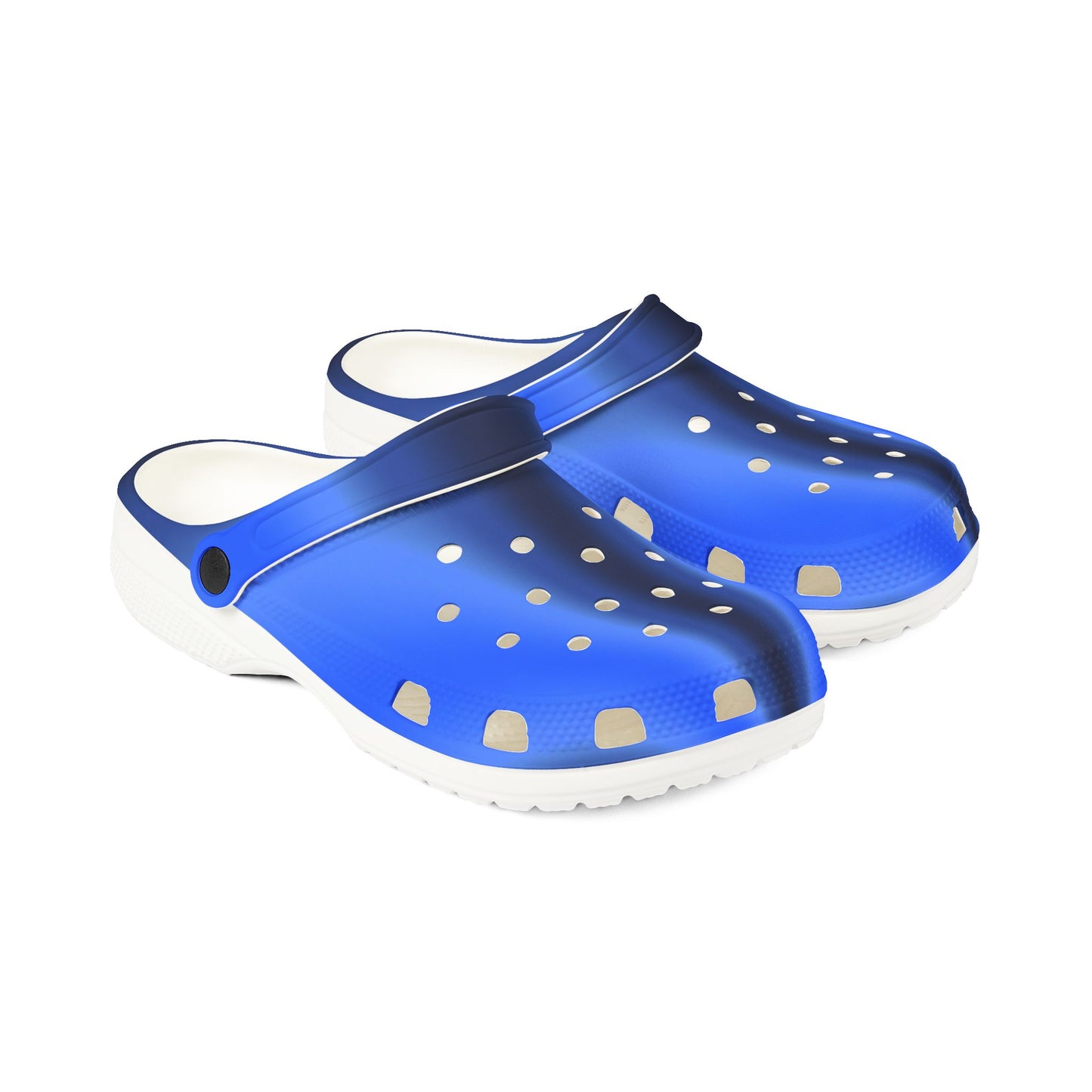 Blue EVA Foam Clogs — Lightweight Waterproof Slip-On Shoes