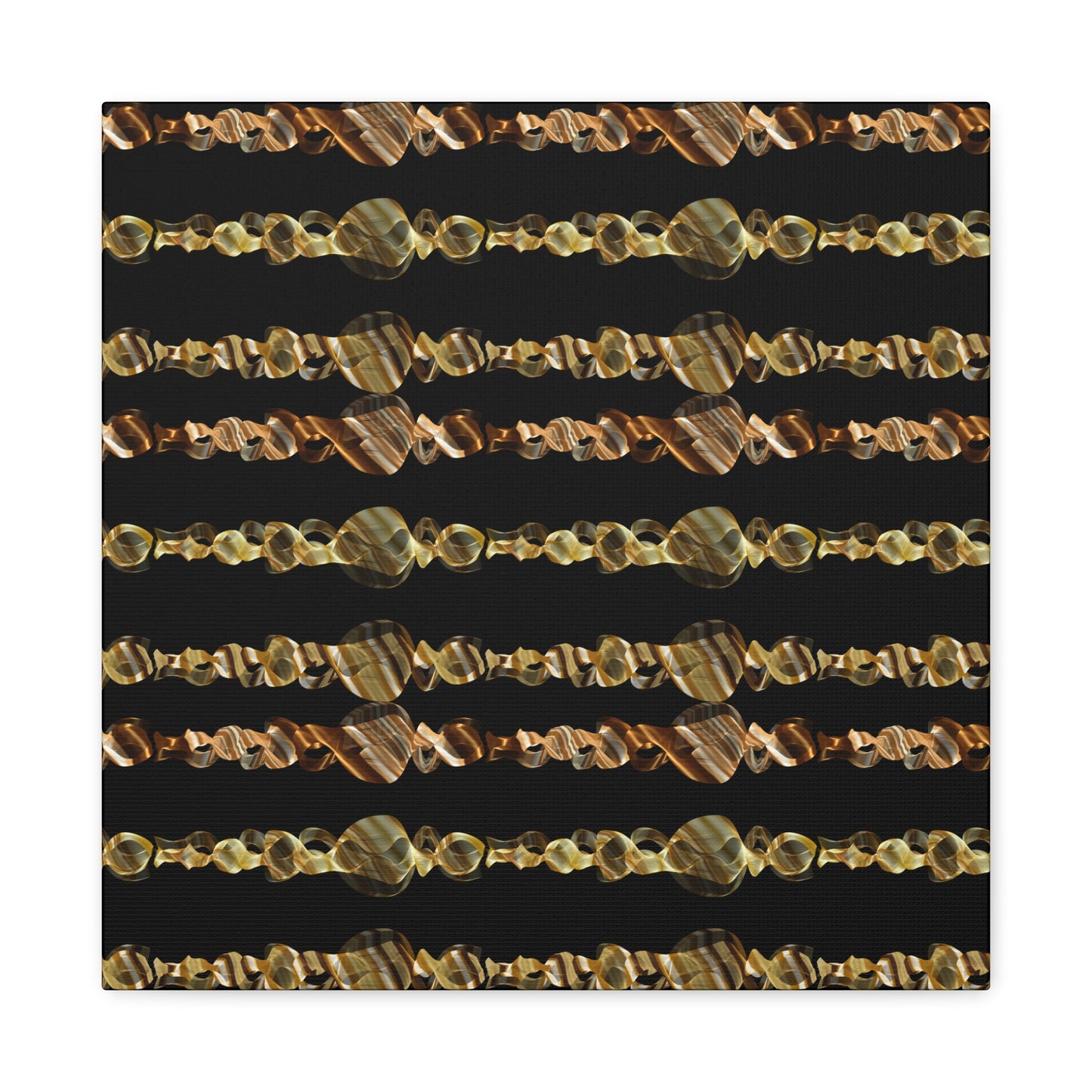 Artistic Canvas Gold and Black