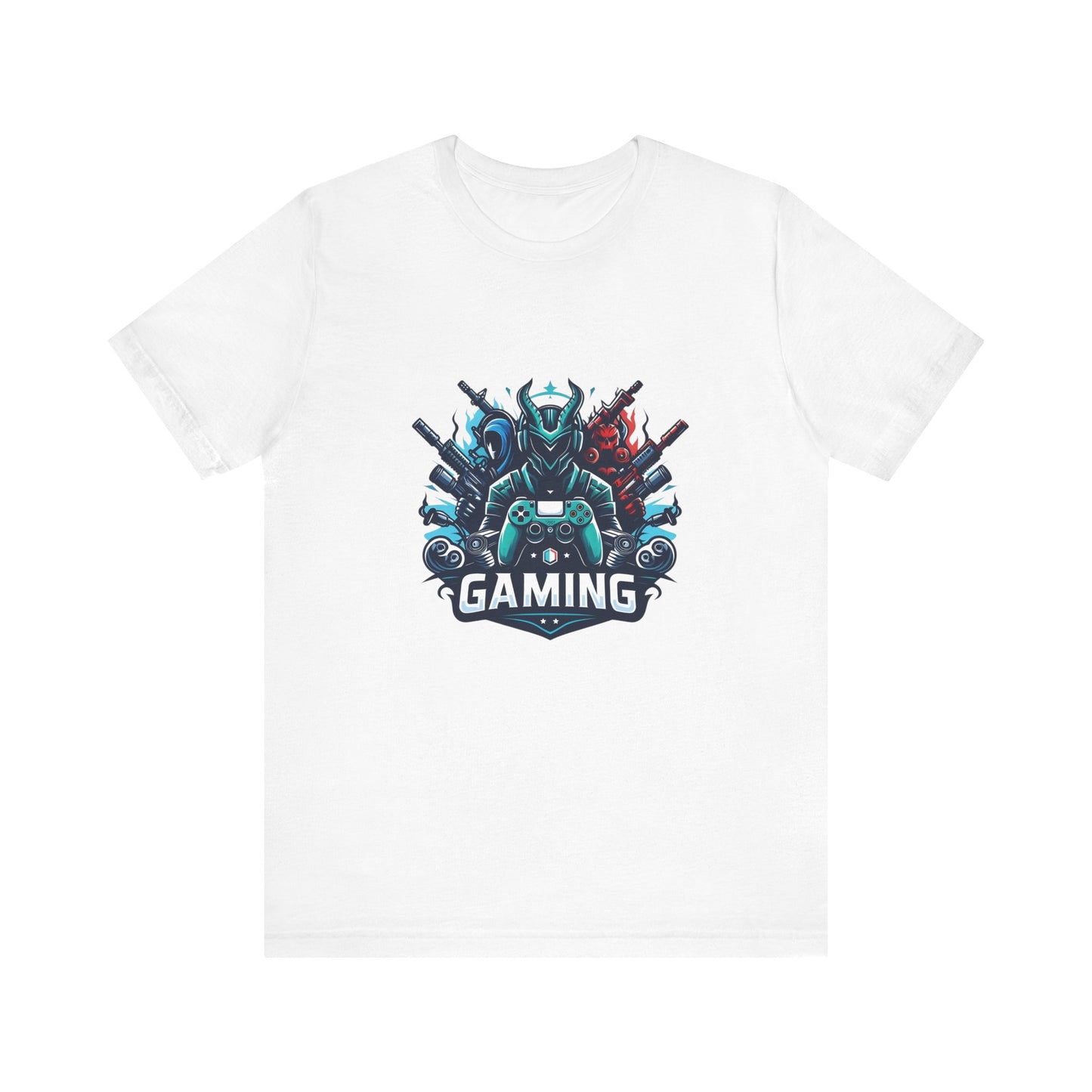 Gaming Controller Emblem Tee — Esports Gamer Graphic T-Shirt