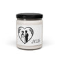 Wedding Couple 2026 Scented Soy Candle — Bridal Favor & Save-the-Date Gift