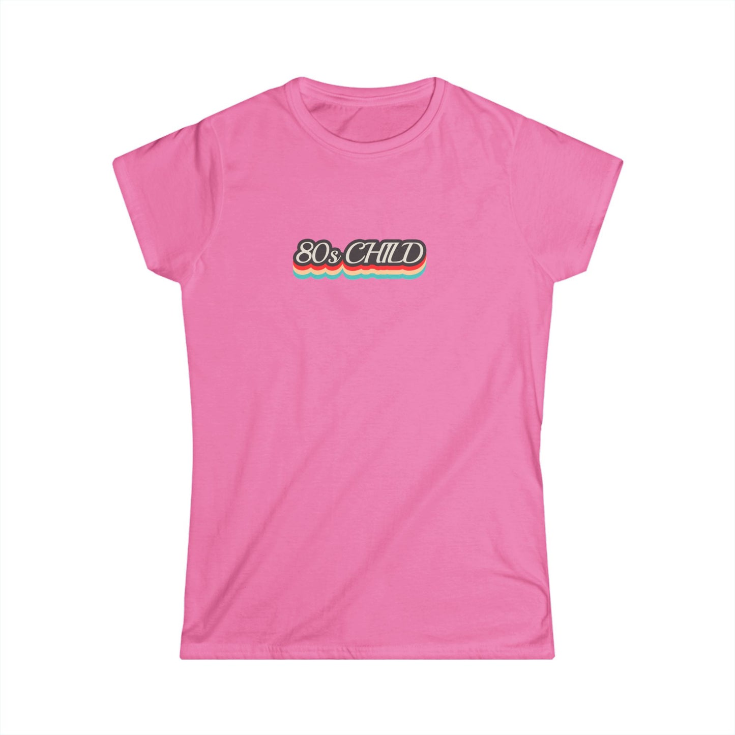 Women's Softstyle Tee - 80's chc