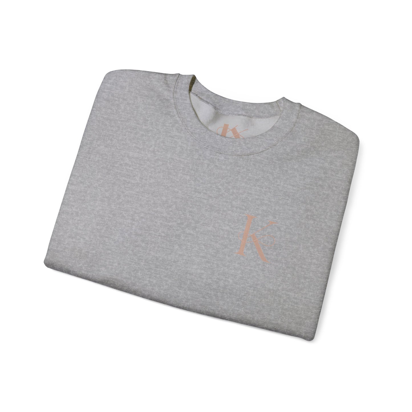 Minimalist Unisex Crewneck Sweatshirt with Initial Charm, Comfortable Lounge Wear, Gift for Him or Her, Casual Style, Everyday Essential