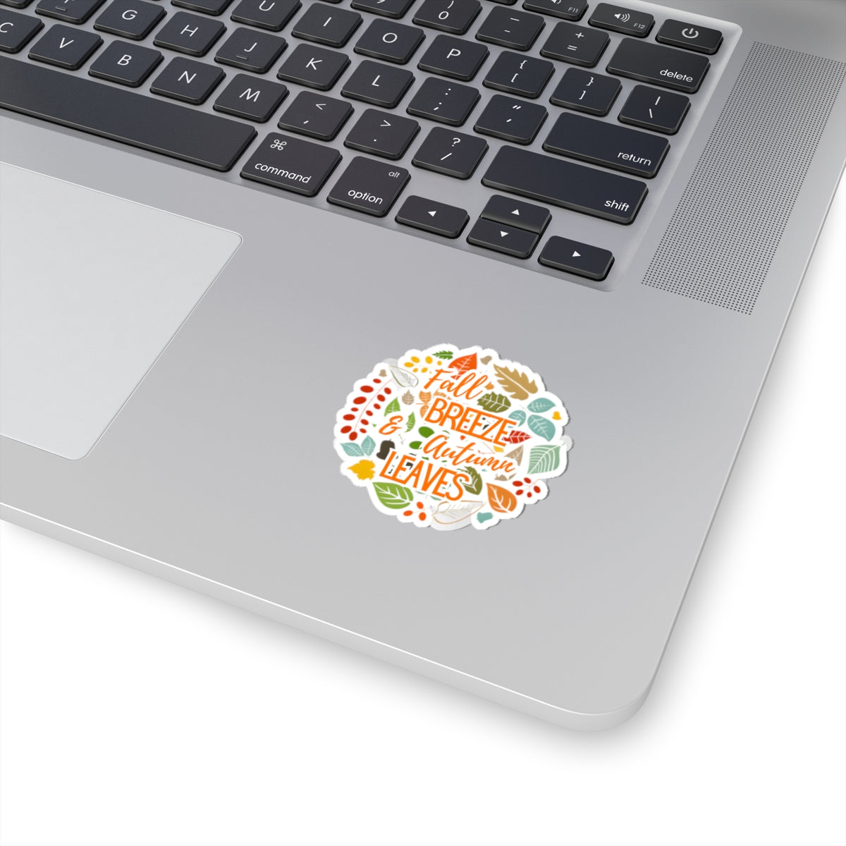 Autumn Leaves Kiss-Cut Stickers, Fall Vibe Decor, Seasonal Laptop Decor, Nature-Themed Gifts, Car Stickers