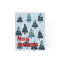 Winter Holiday Greeting Cards, Merry Christmas Cards, Seasonal Cards, Festive Stationery, Christmas Cards Set, Holiday Wishes Cards