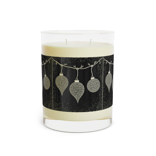Elegant Holiday Scented Candle, Cozy Home Decor, Christmas Gift, Aromatherapy Candle, Festive Ambiance