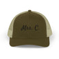 Mrs. C. Snapback Trucker Cap for Newlyweds, Wedding Gift, Bride Hat, Personalized Cap, Casual Style Accessories