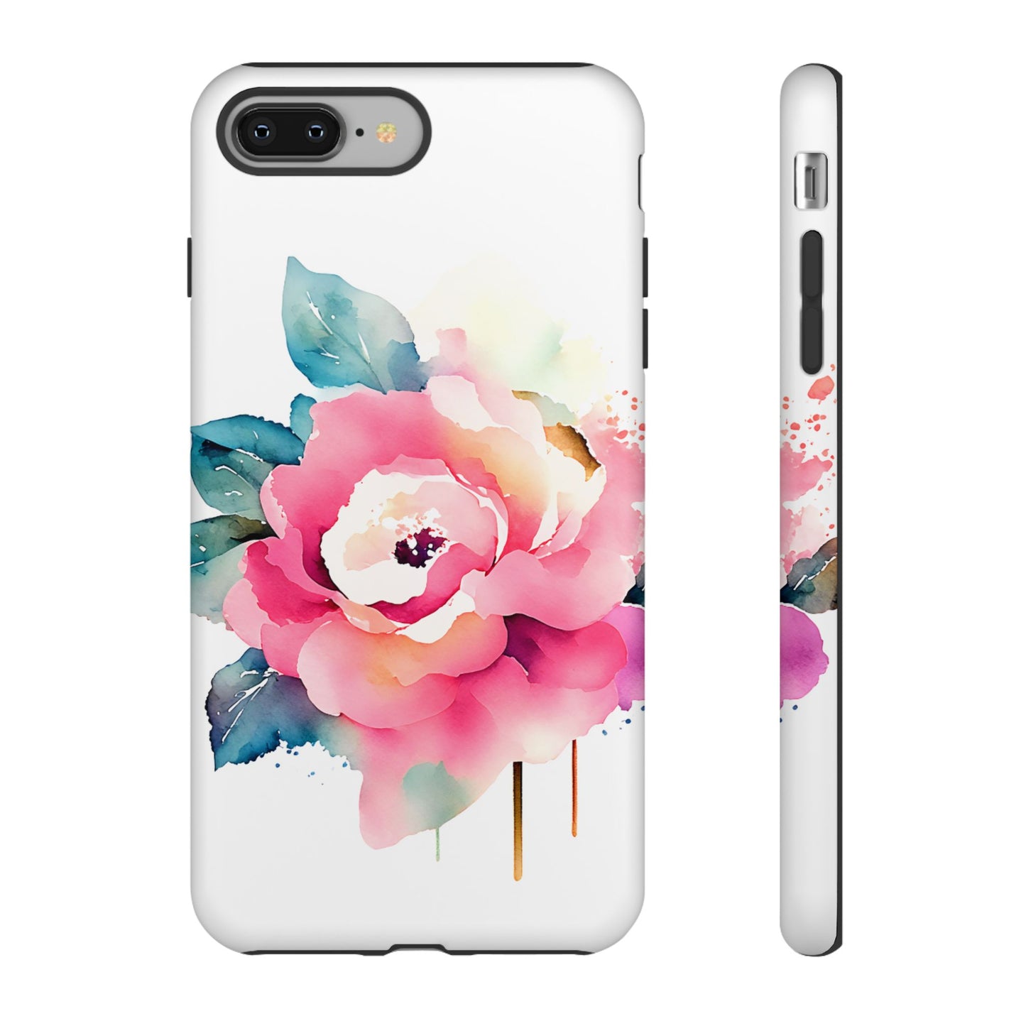 Floral Phone Case - Vibrant Rose Design