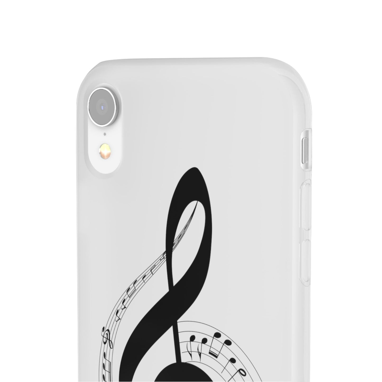 Phone Case — Musical Treble Clef Design