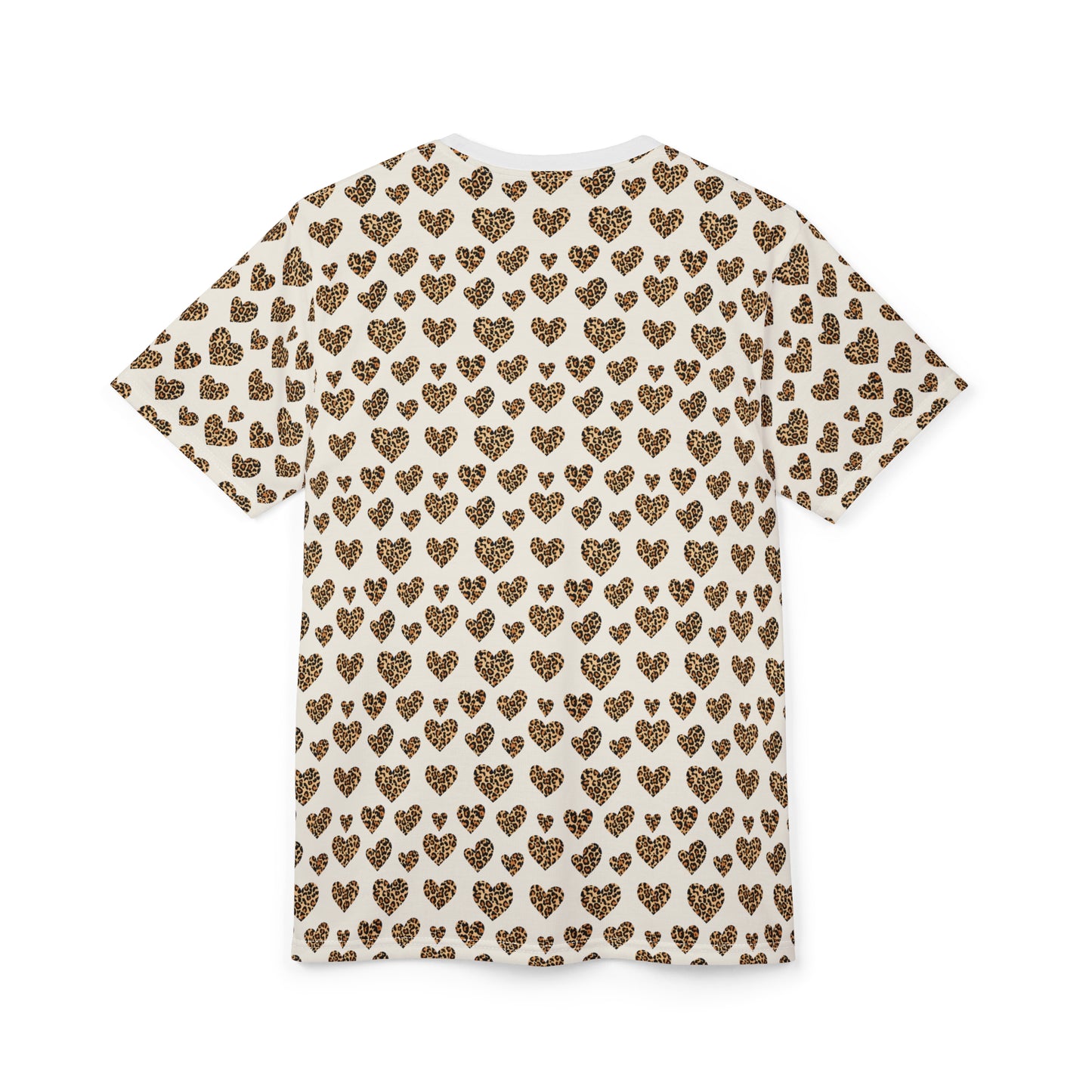 Leopard Heart All-Over Print Tee