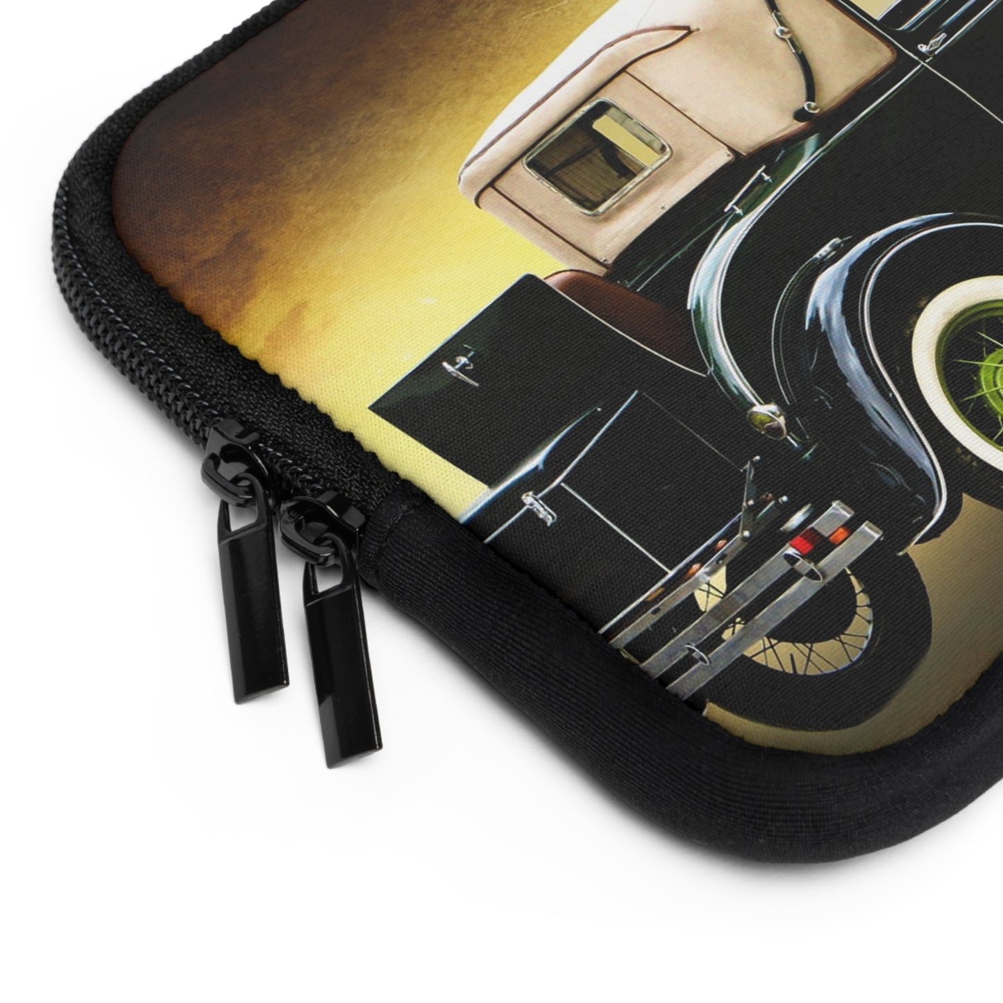 Vintage Car Laptop Sleeve - Perfect Gift for Auto Enthusiasts