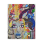 Colorful Graffiti Portrait Canvas