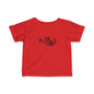 Cute Cat Playing with Butterfly Infant Tee, Baby Shirt, Toddler Apparel, Birthday Gift, Cute Baby Clothes, Cat Lover Outfit