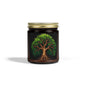 Scented Candles, Coconut Apricot Wax - Tree of Life Design, Eco-friendly Aromatherapy, Home Fragrance, Gifts for All Occasions