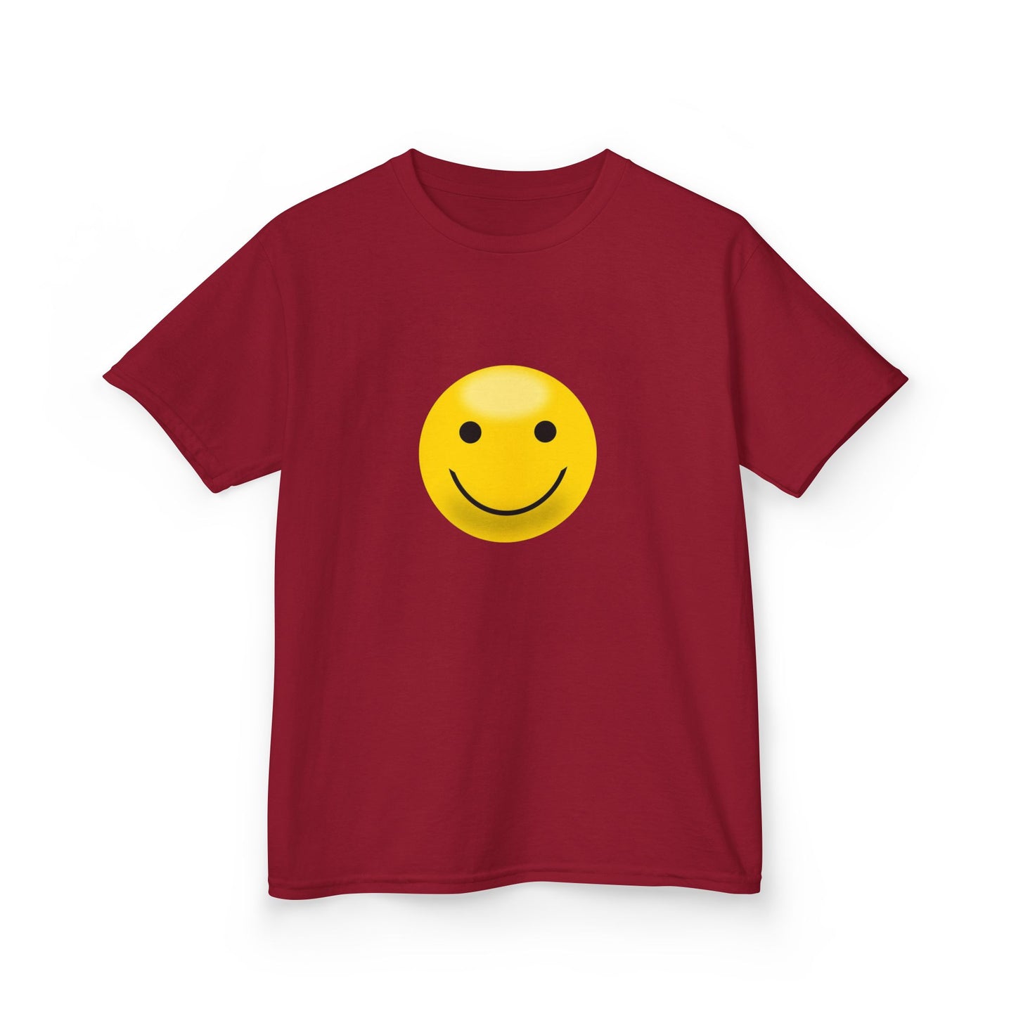 Kids Smiley Face Tee - Fun Cotton Shirt for Kids