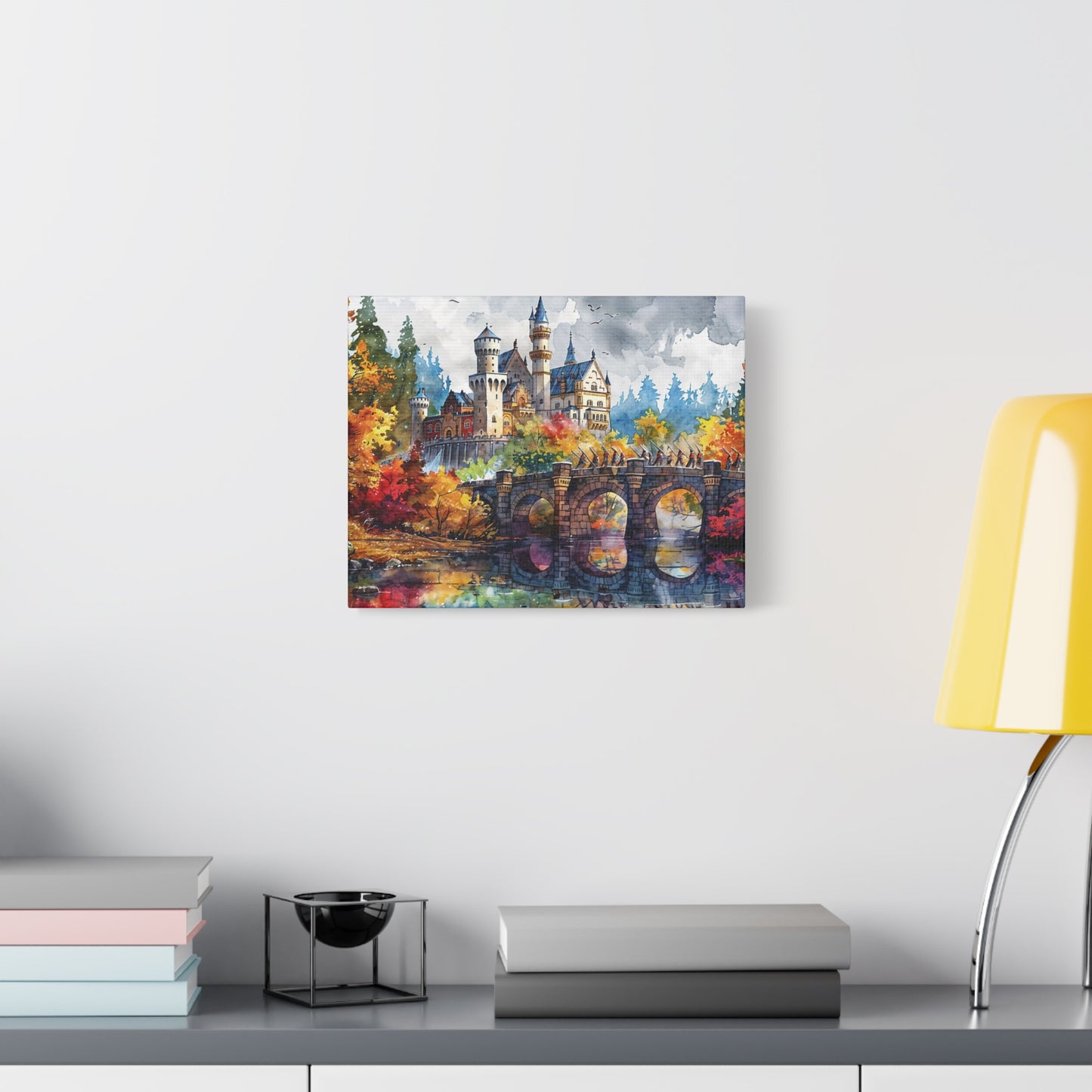 Matte Canvas, Stretched, 1.25" - Castle