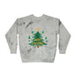 Merry Christmas Color Blast Crewneck Sweatshirt, Unisex Holiday Sweatshirt, Cozy Sweatshirt Gift, Festive Apparel, Christmas Sweater