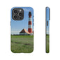 Lighthouse Phone Case - Coastal Vibes, Nautical Gift, Ocean Lover Accessory, Beach Aesthetic, Customizable Design