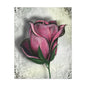 Matte Canvas, Stretched, 1.25" Purple Flowers