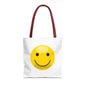 Smiley Face Tote Bag, Eco-Friendly Shopping Bag