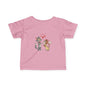 Infant Tee — Cute Cartoon Cats in Love Kids Shirt