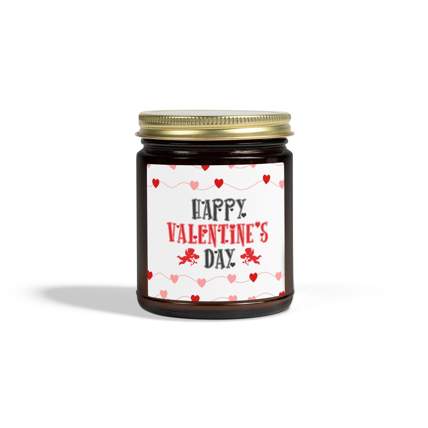 Valentine’s Day Scented Candle — Coconut Apricot Wax (4oz & 9oz)