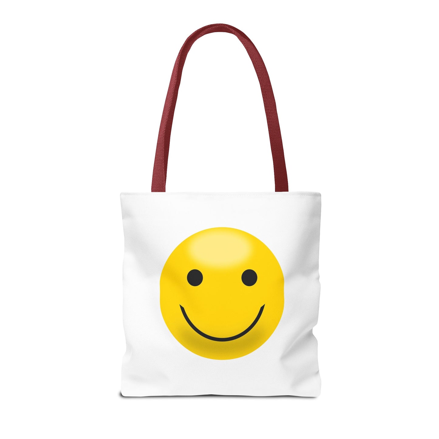 Smiley Face Tote Bag, Eco-Friendly Shopping Bag