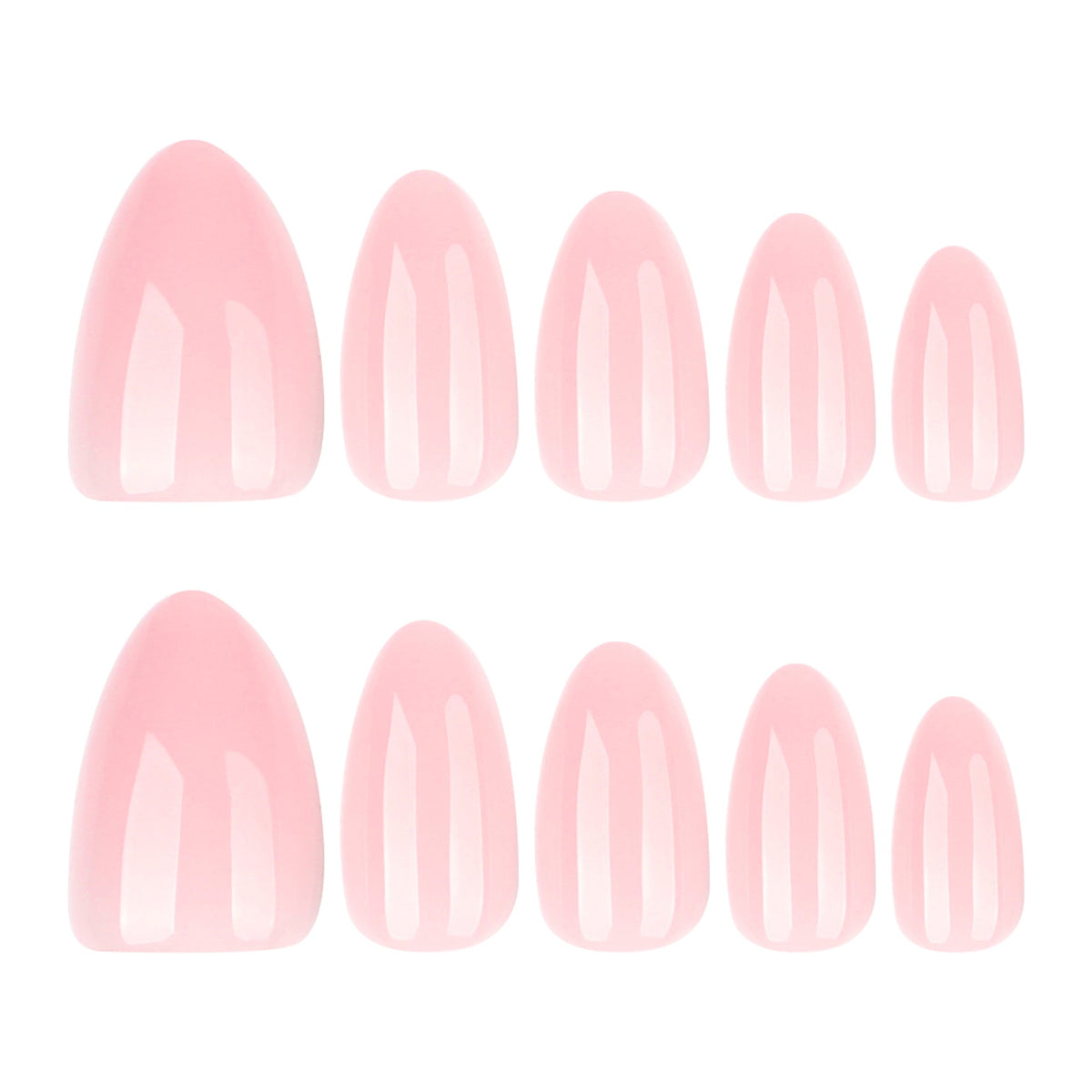 30 pieces of pink solid color press-on nails advanced sense box gel manicure fake nail short wearable nail – Image 5