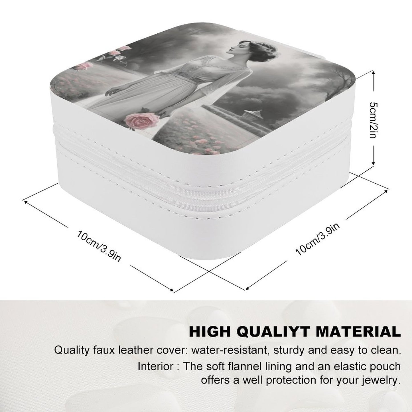 PU Portable Travel Jewelry Box