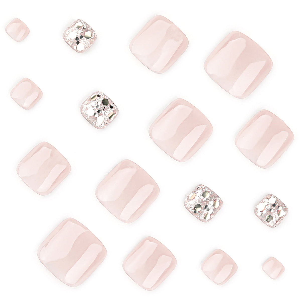 cat eye flash wears nail and foot nail glitter powder sequins foot manicure hot-selling toenail and foot nail – Image 3