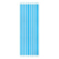 Cashmere-like Tassel Scarf Blue Stripes