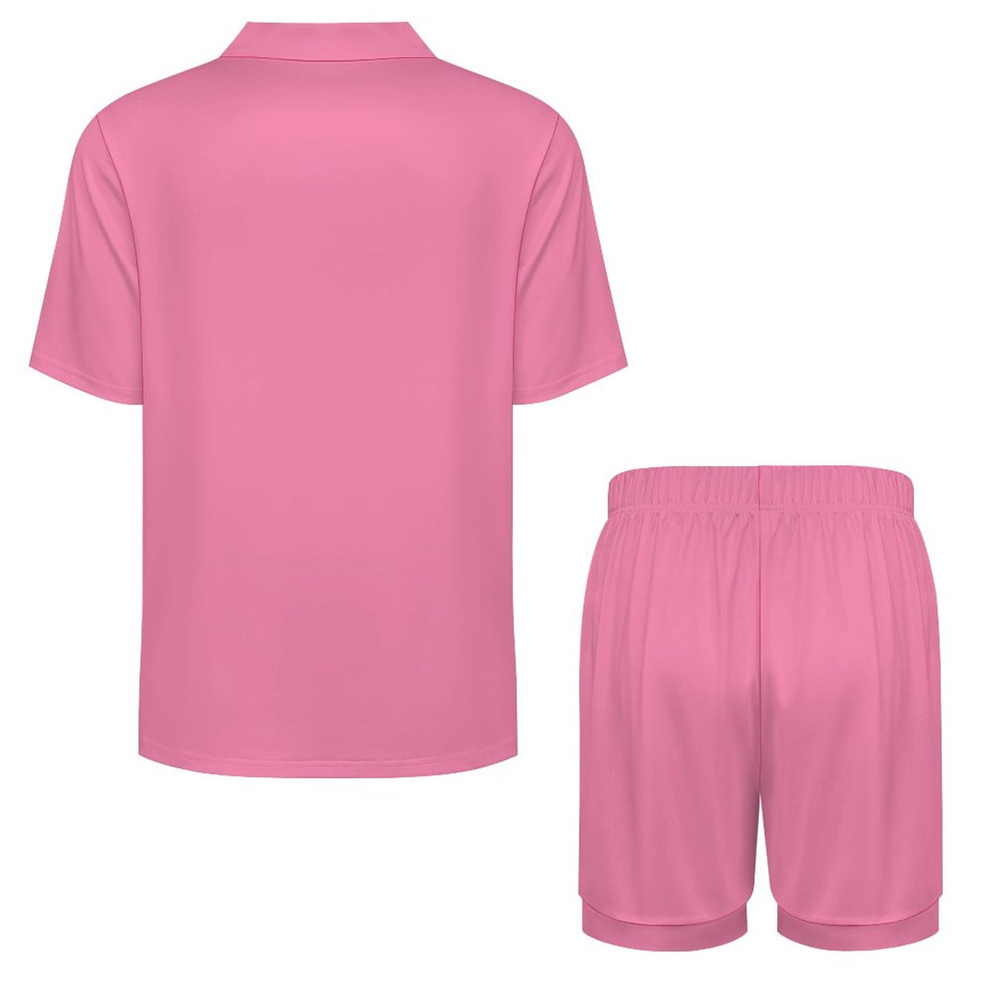 Women's Short Sleeve Pajama Set Pink