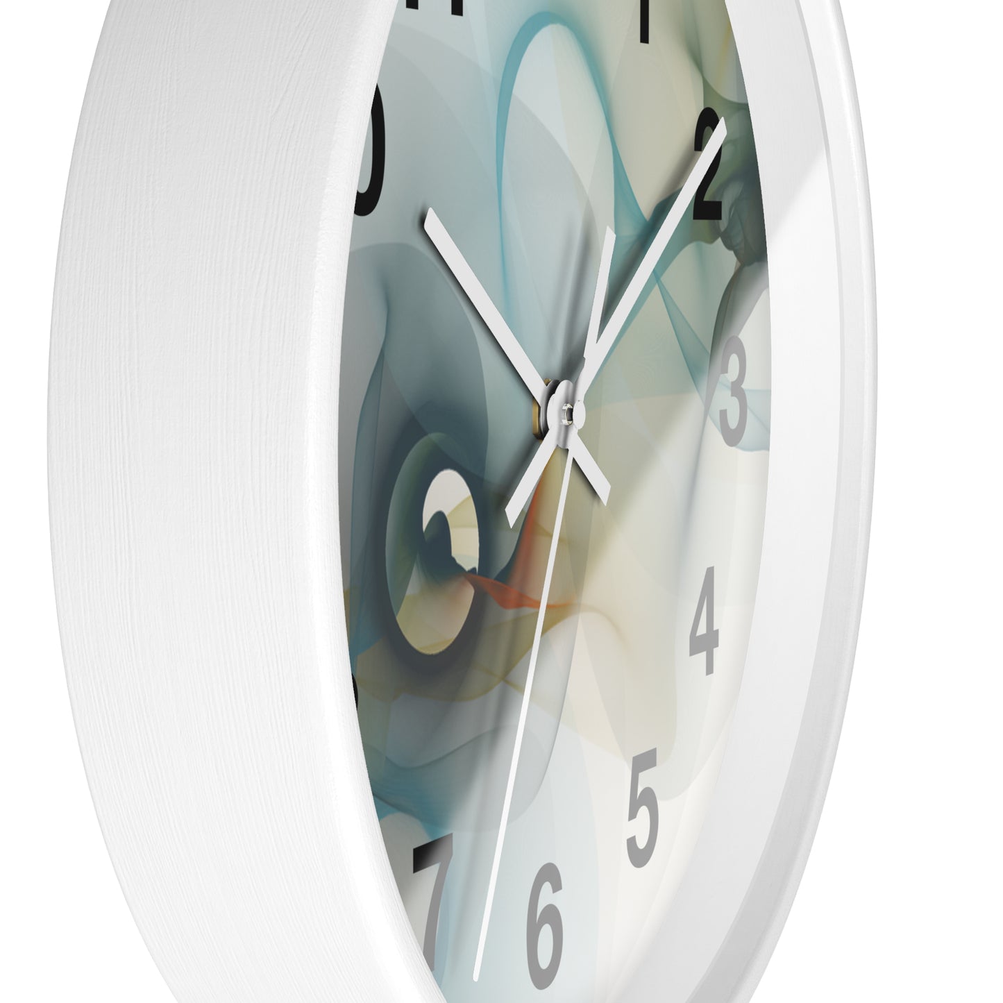 Abstract Smoke Wall Clock | Modern Home Decor