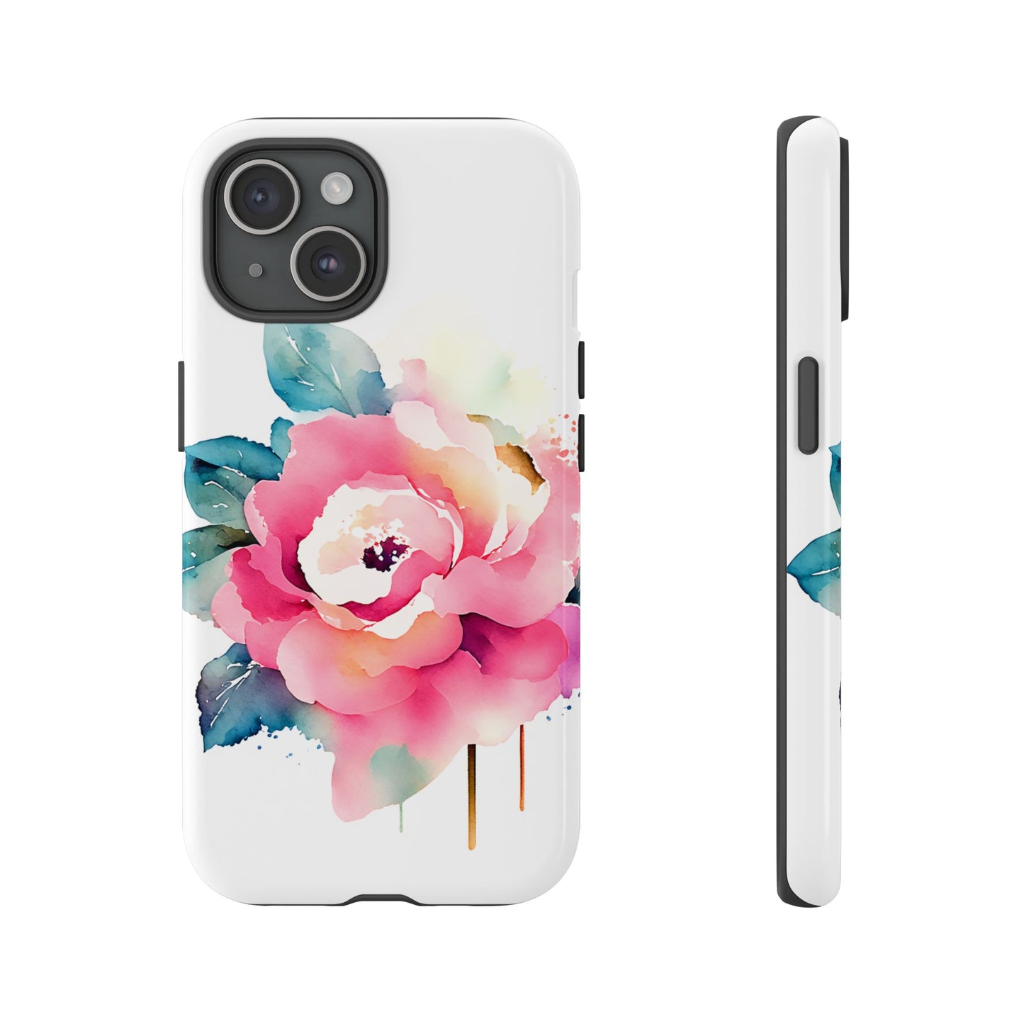 Floral Phone Case - Vibrant Rose Design