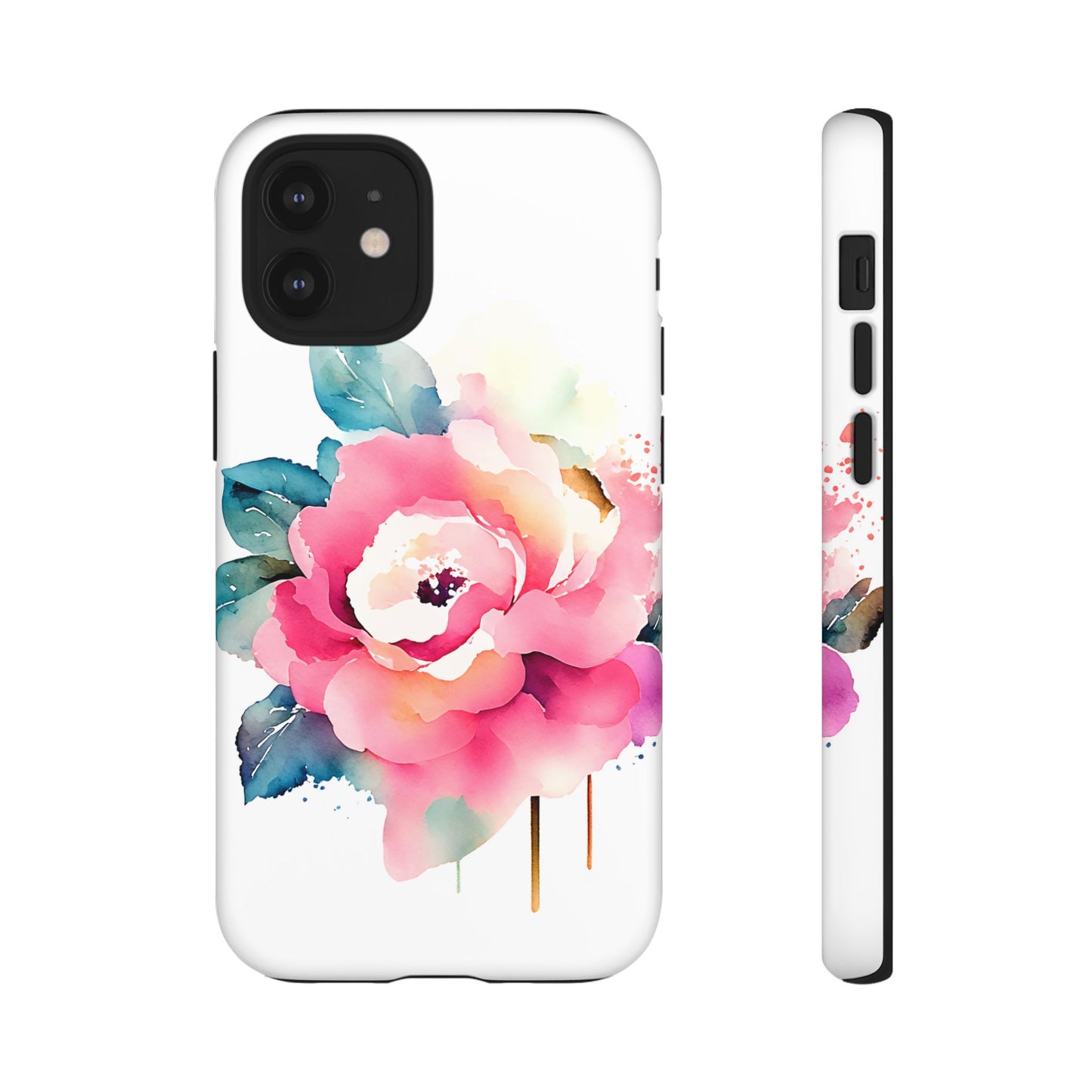 Floral Phone Case - Vibrant Rose Design