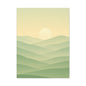 Matte Canvas, Stretched, 1.25" Sunset or Sunrise