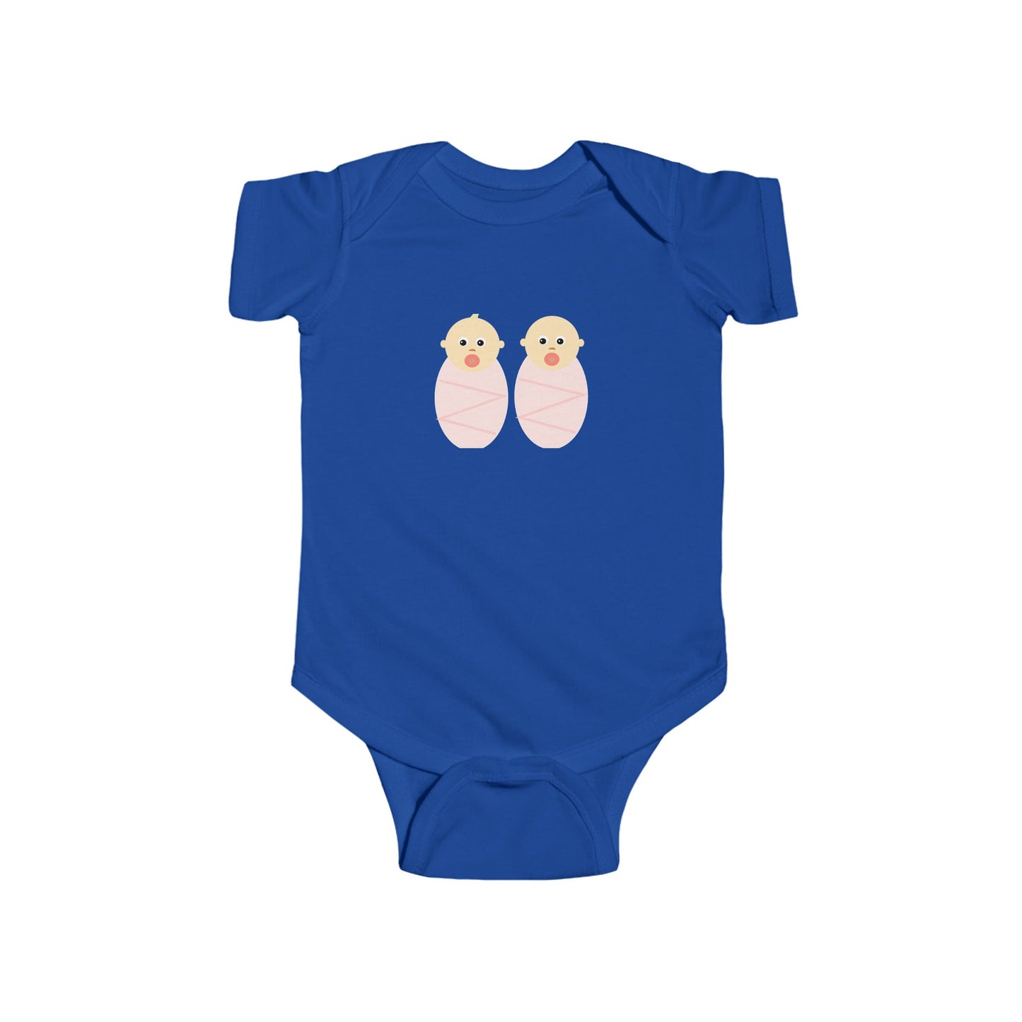 Cute Baby Bodysuit with Swaddled Chick Design