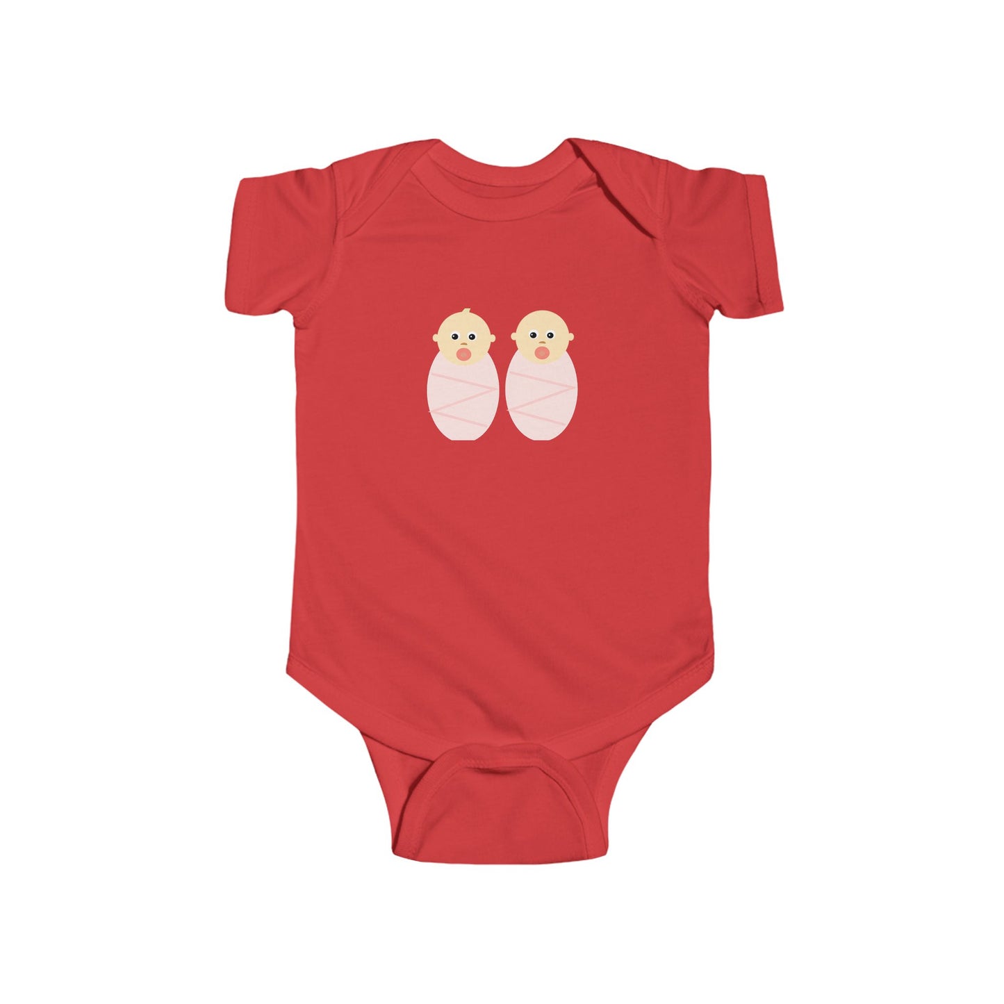 Cute Baby Bodysuit with Swaddled Chick Design