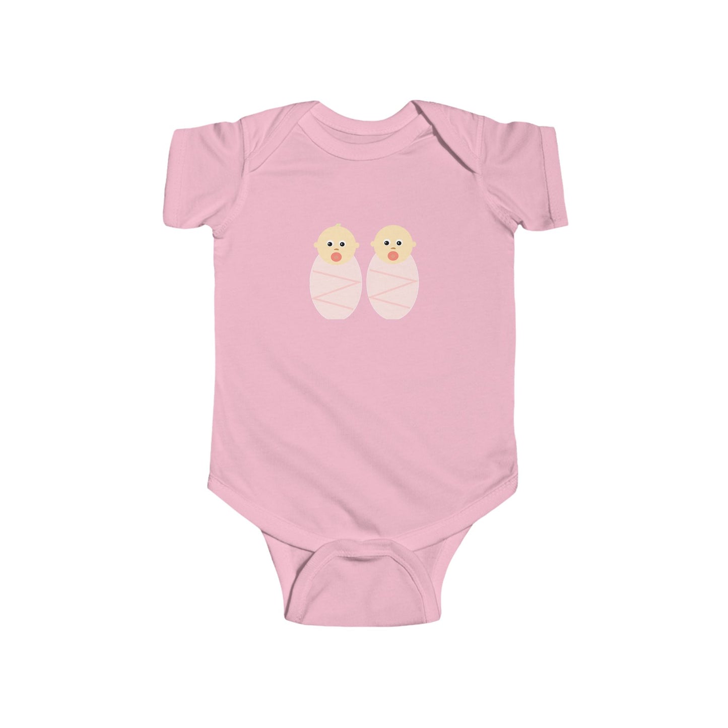 Cute Baby Bodysuit with Swaddled Chick Design