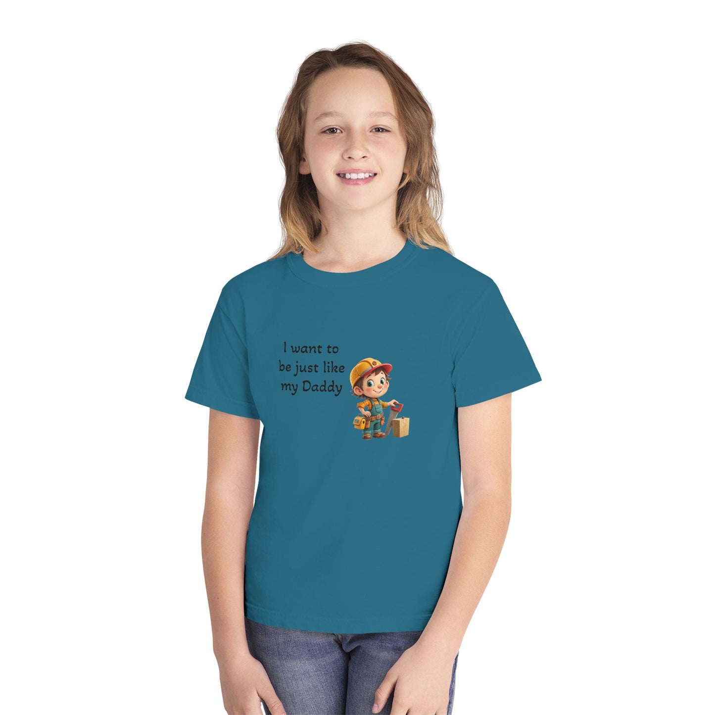 Youth Tee - 'I Want to Be Just Like My Daddy'